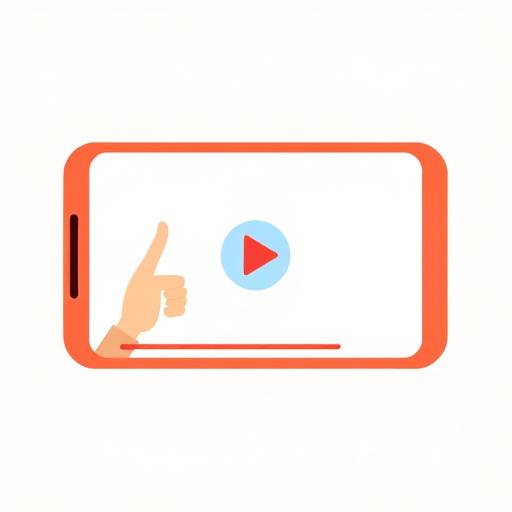 Imagen de un video explicativo animado mostrando el funcionamiento de una aplicación móvil.