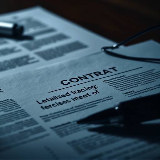 Representación gráfica de documentos legales, representando términos y condiciones.